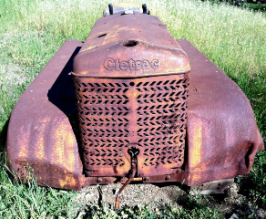 Dad's 1947 Cletrac AG-6 Orchard