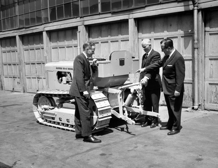 OC-4 with Howard van Driest & John Tomko at plant