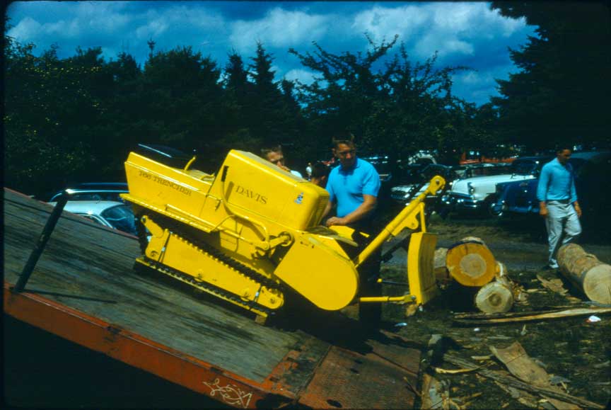 Logging Show c. 1963 - Davis trencher