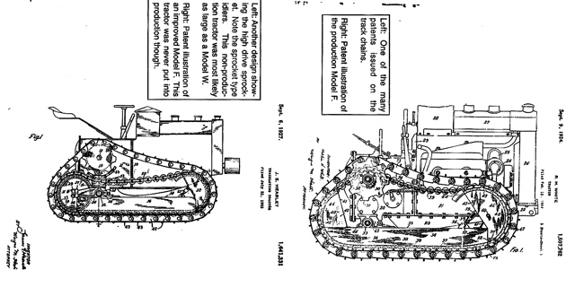 Cletrac F, patent no. 1,507,762