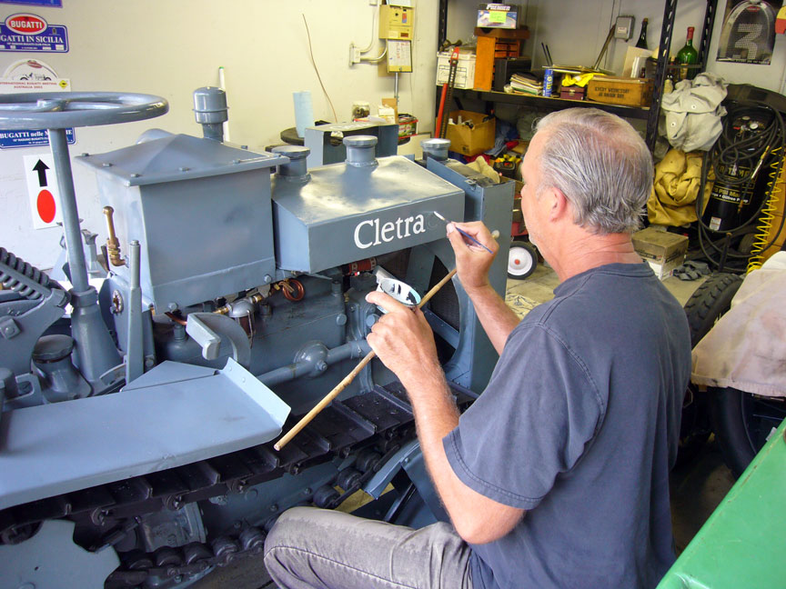 Leo Keoshian's Cletrac F