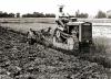 Cletrac F plowing